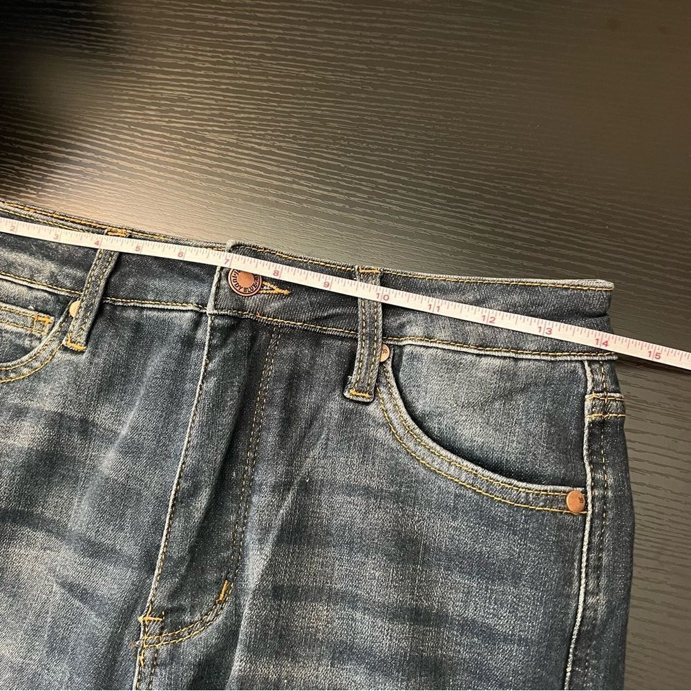 Judy Blue Wide Leg Crop Jeans Dark Wash 5/27 Women’s‎ - Picture 9 of 11